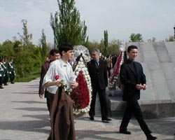 Ambassador of Turkmenia, Toyli Kurbanov