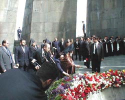 President of Armenia, Robert Kocharyan